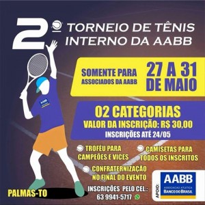 torneio de tenis - maio de 2015
