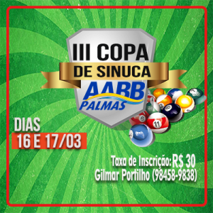 III Copa Sinuca.16 e 13